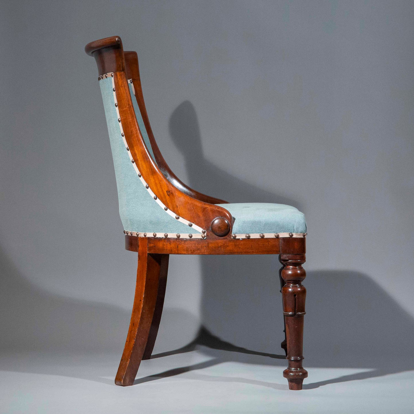Pair of Regency Mahogany Chairs