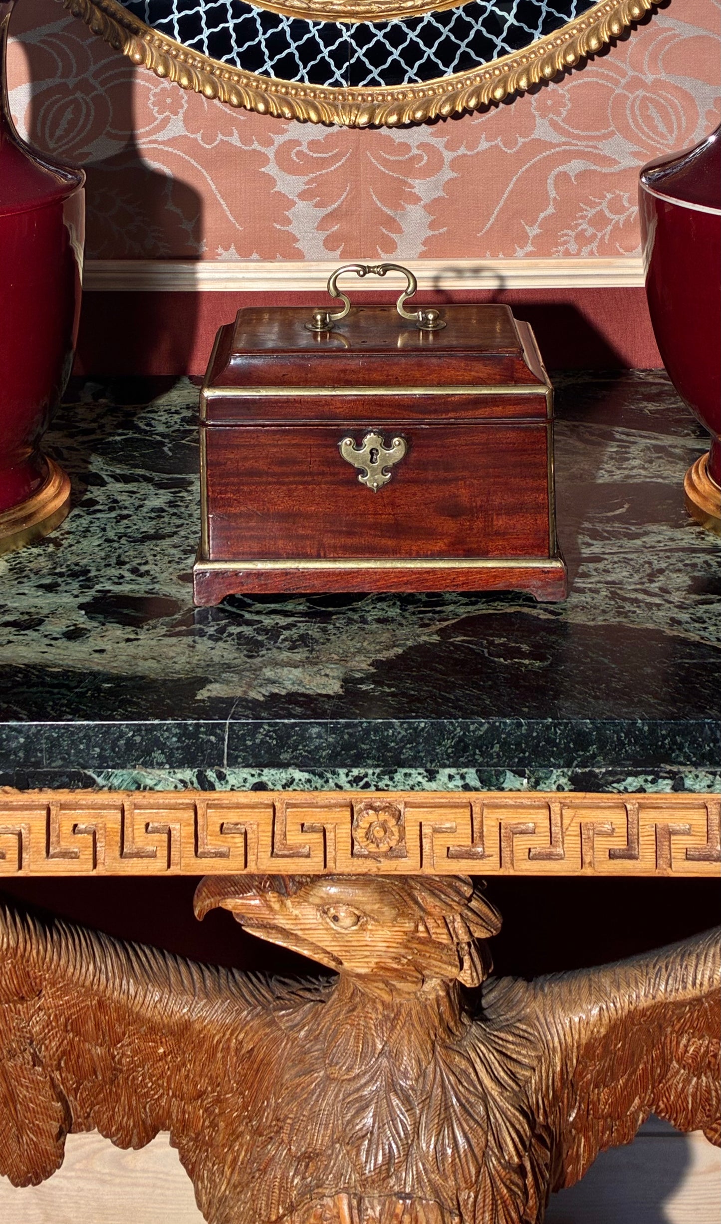 A George II Period Tea Caddy, Attributed to Landall & Gordon