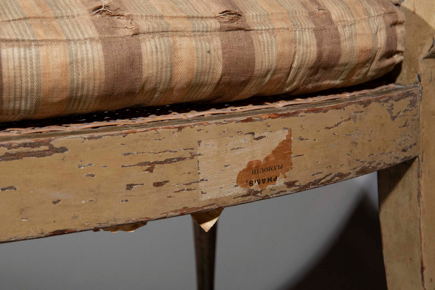 Early 19th Century Regency Painted Armchair, attributed to Gillows