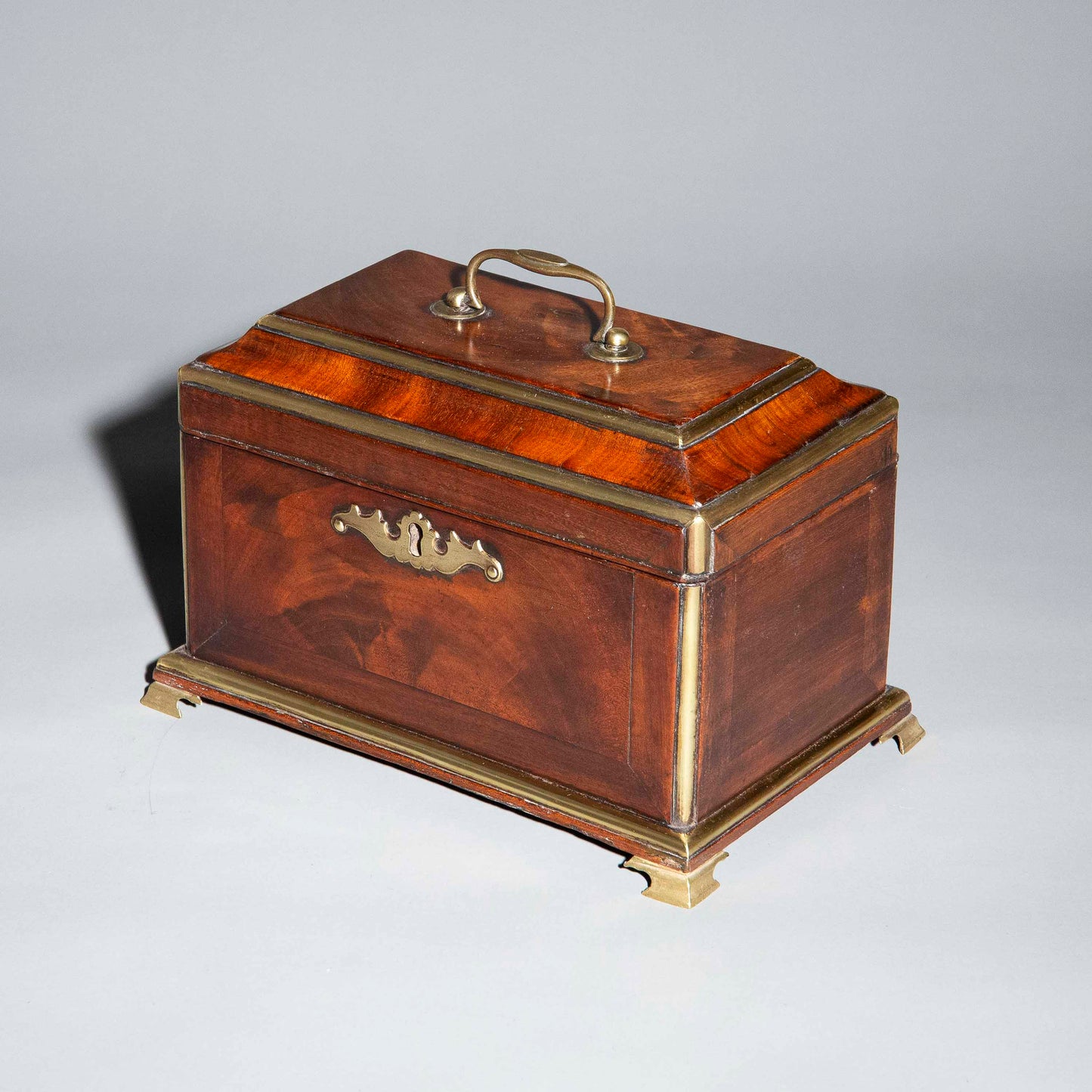 Mid-18th Century George II Period Tea Chest, Manner of Abraham Roentgen