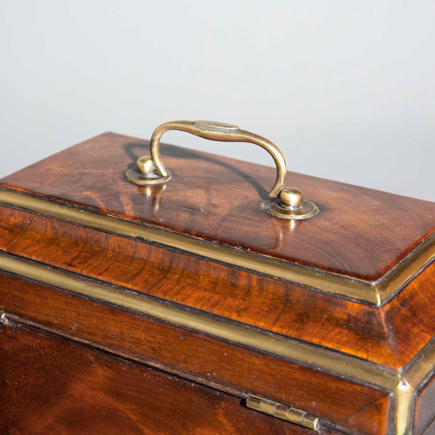 Mid-18th Century George II Period Tea Chest, Manner of Abraham Roentgen