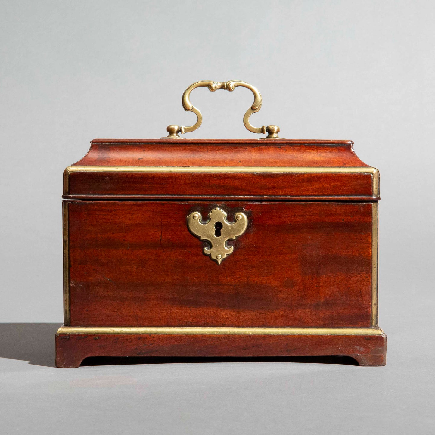 A George II Period Tea Caddy, Attributed to Landall & Gordon