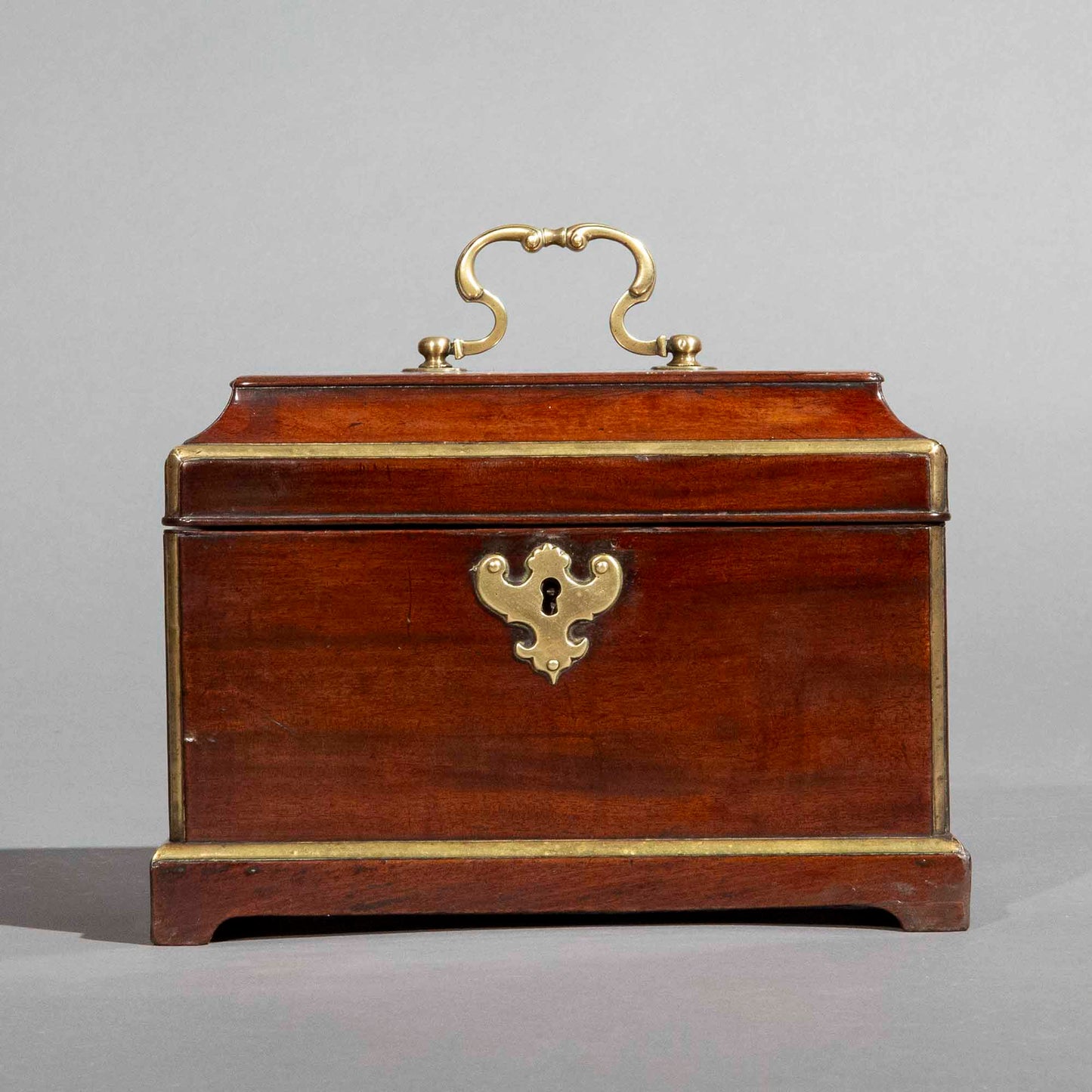 A George II Period Tea Caddy, Attributed to Landall & Gordon