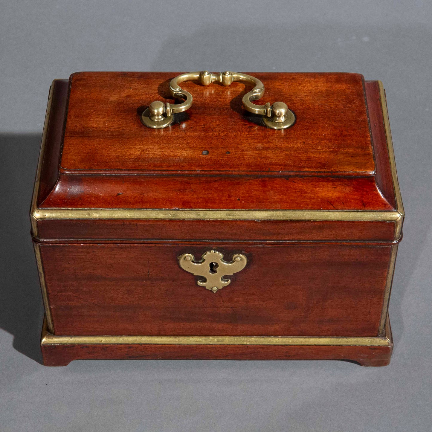 A George II Period Tea Caddy, Attributed to Landall & Gordon