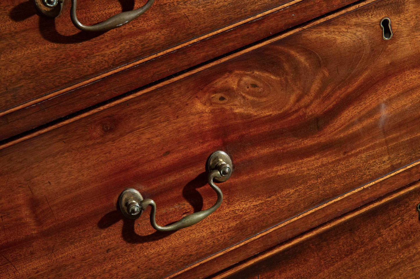 Fine Georgian Chippendale Chest on Chest