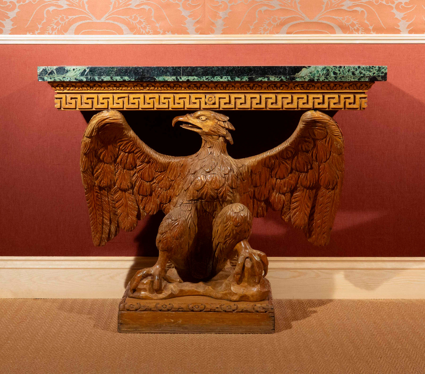 Rare 18th Century George II Period Eagle Console Table