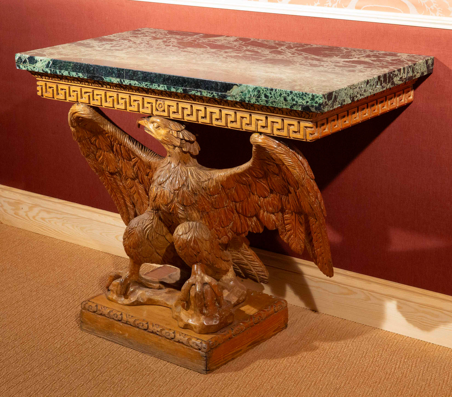 Rare 18th Century George II Period Eagle Console Table