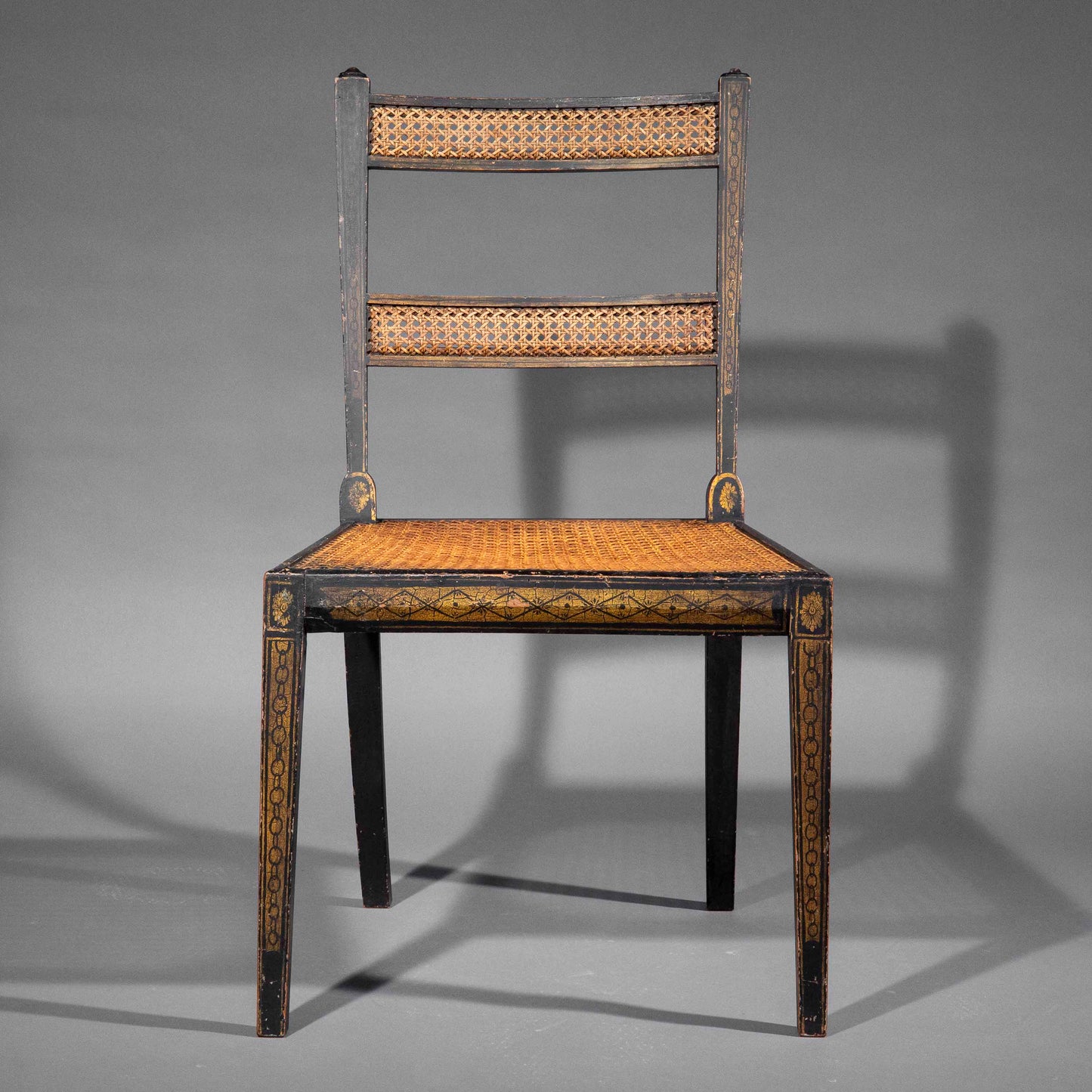 Pair of 18th Century Painted Chairs, Attributed to Gillows