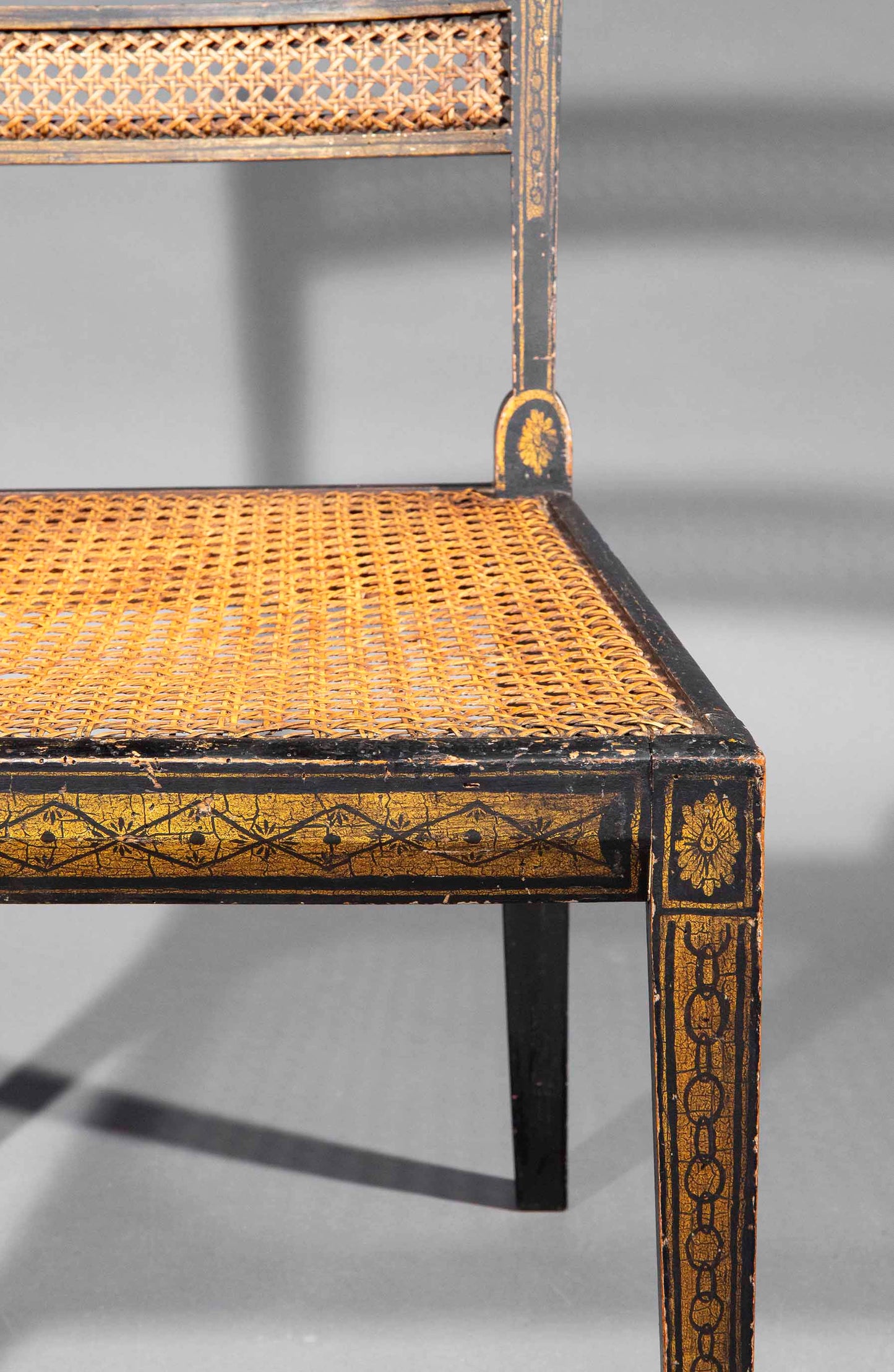 Pair of 18th Century Painted Chairs, Attributed to Gillows