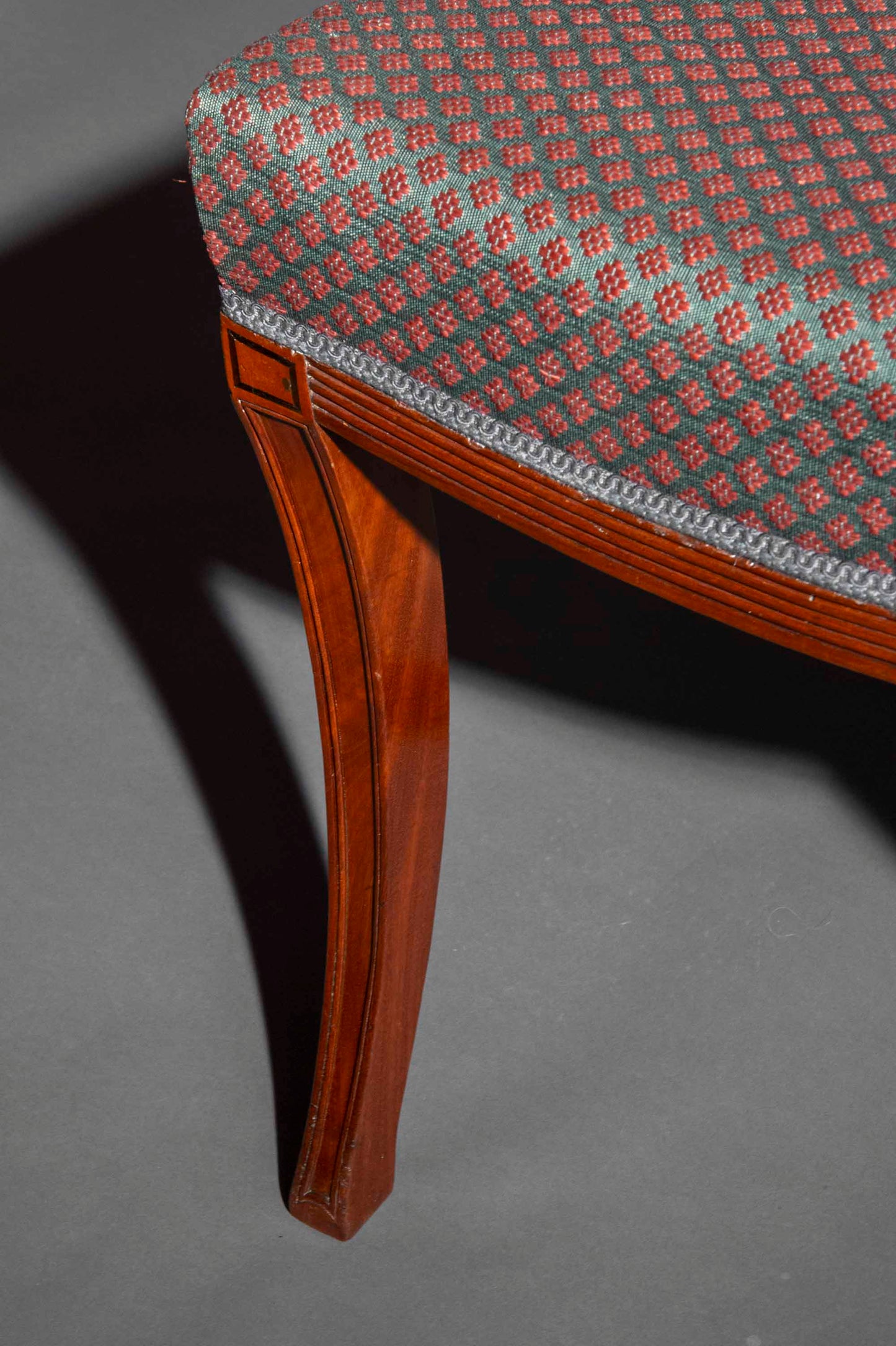 pair 19th century regency klismos chairs gillows