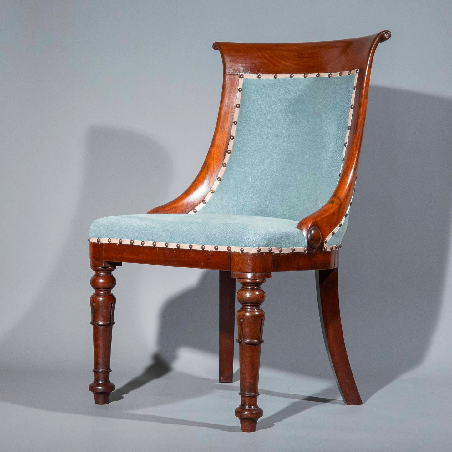 Pair of Regency Mahogany Chairs