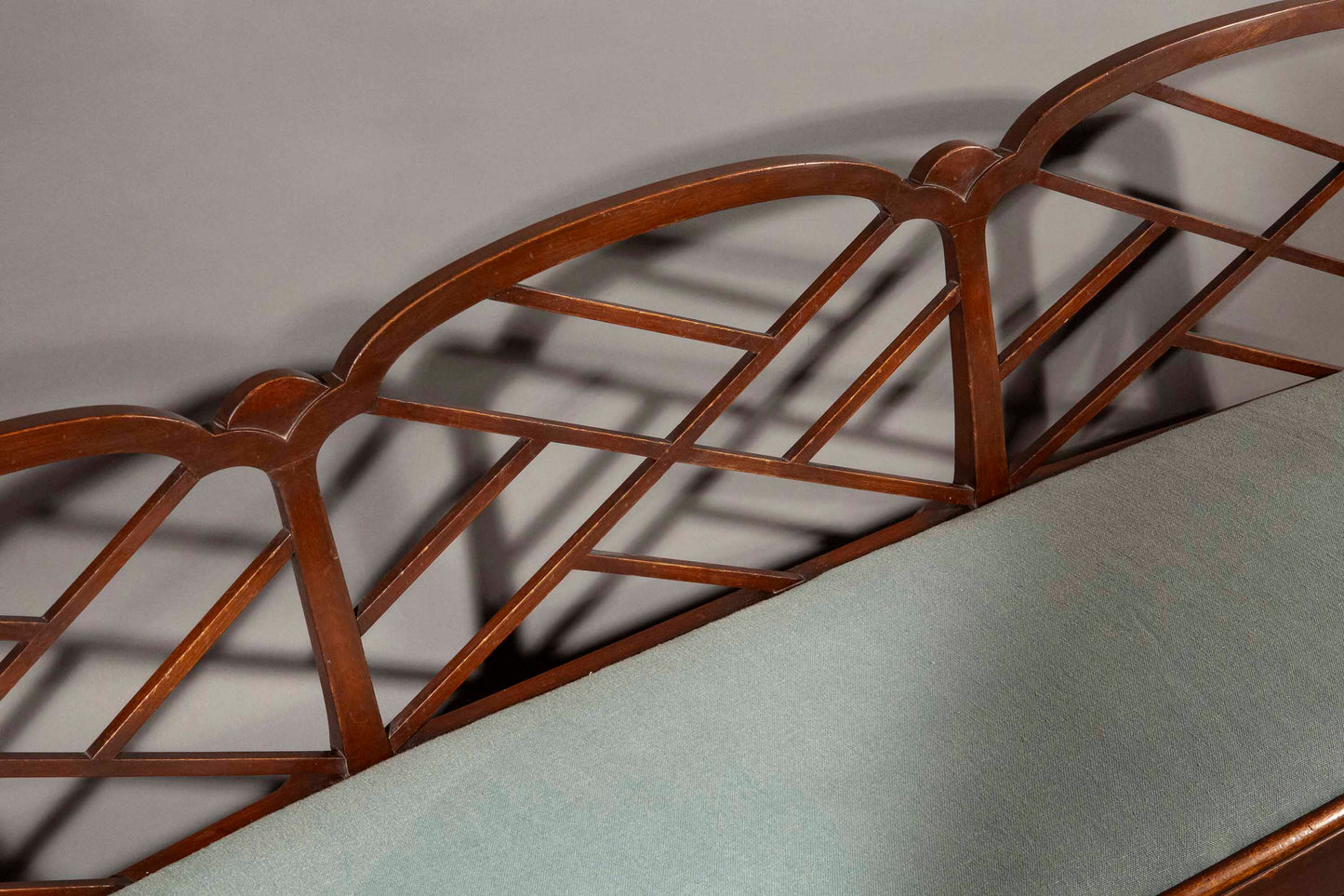 Chinese Chippendale Cockpen Bench