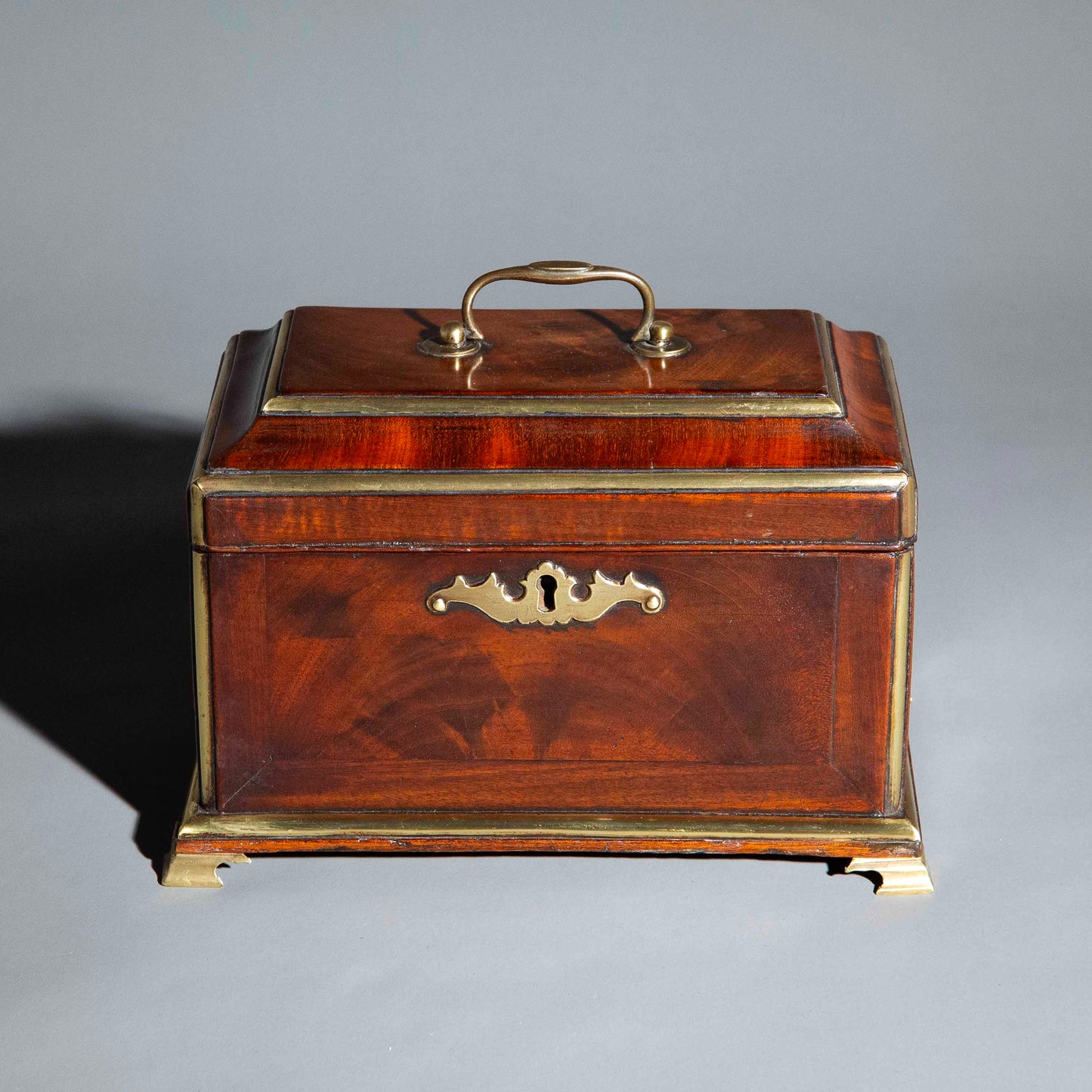 Mid-18th Century George II Period Tea Chest, Manner of Abraham Roentgen