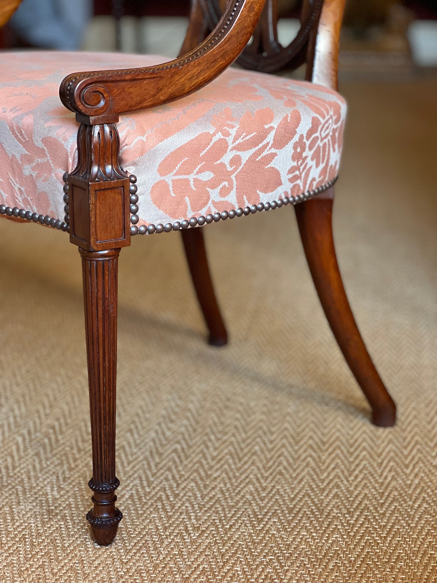 19th Century Neoclassical Armchair