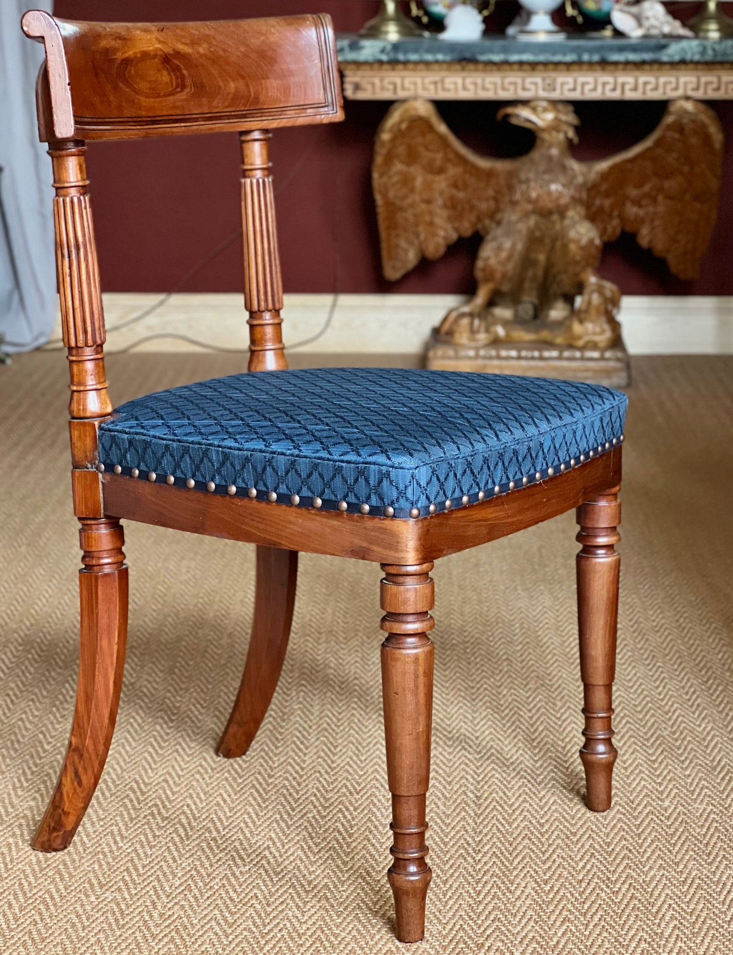 Pair of Early 19th Century Regency Chairs, attributed to George Bullock