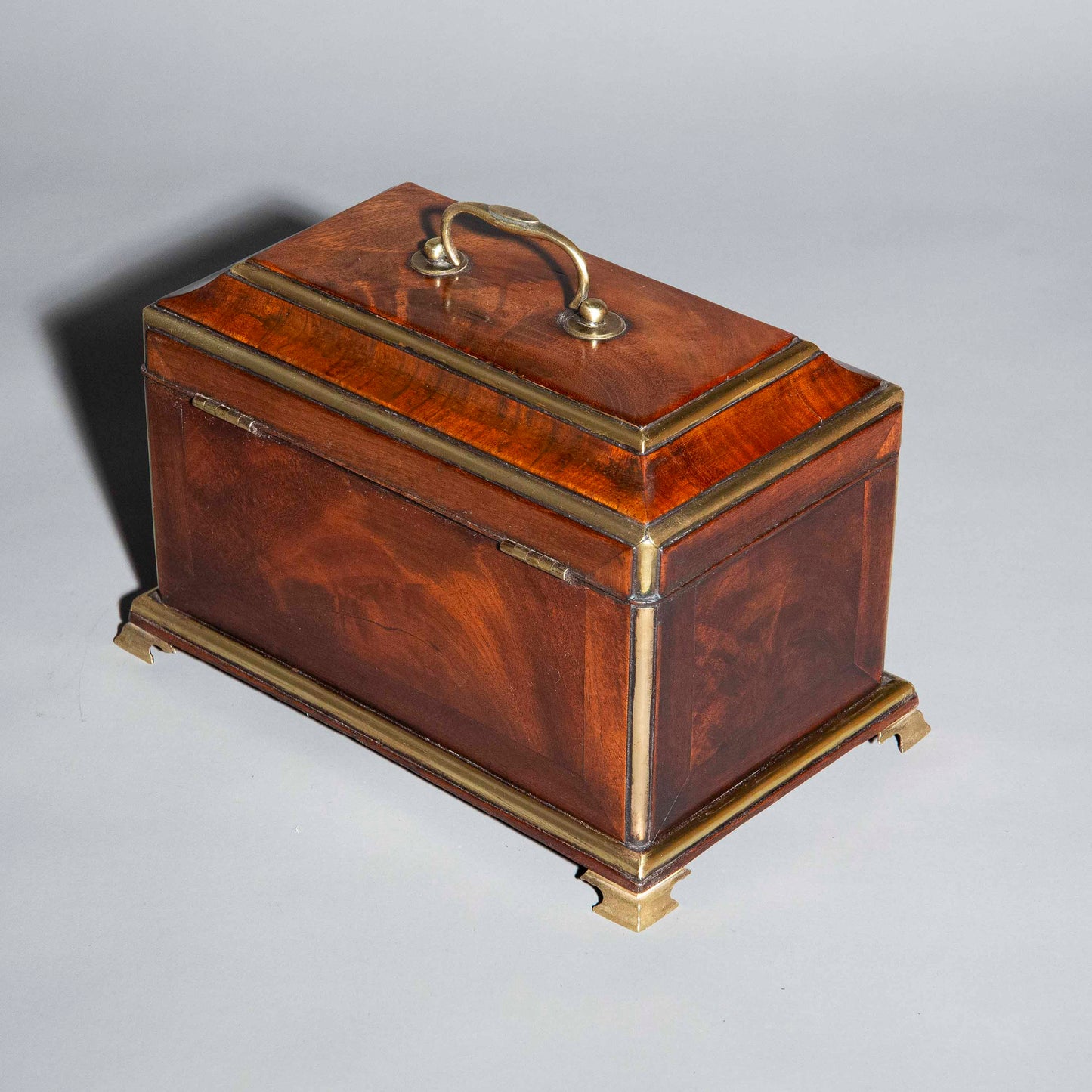 Mid-18th Century George II Period Tea Chest, Manner of Abraham Roentgen