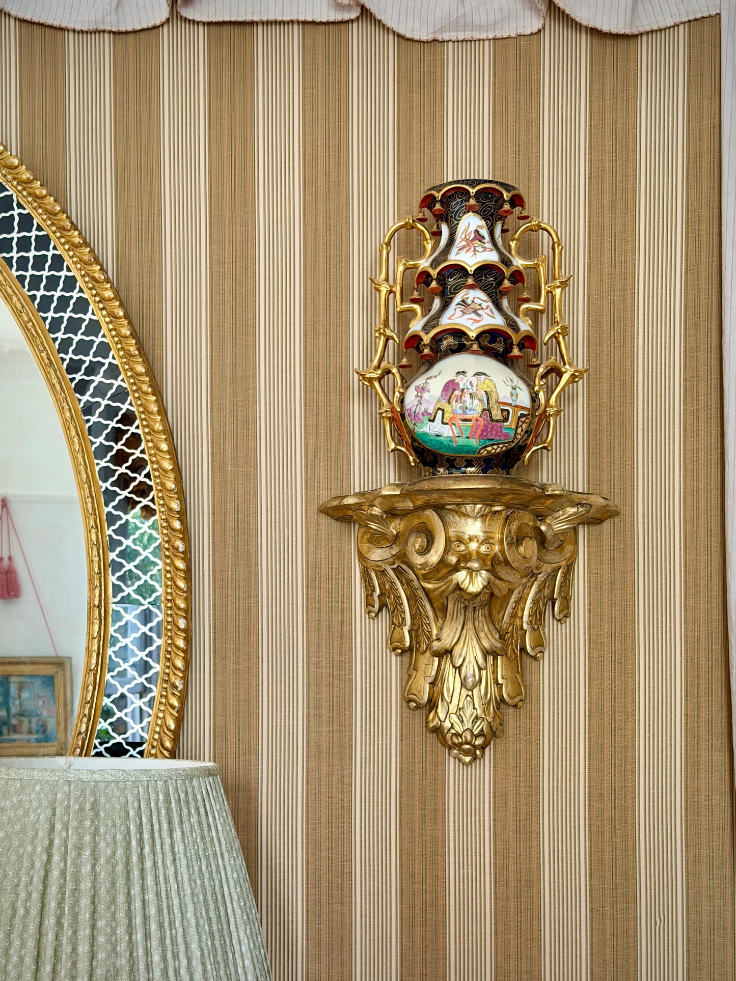 18th Century Giltwood Wall Brackets
