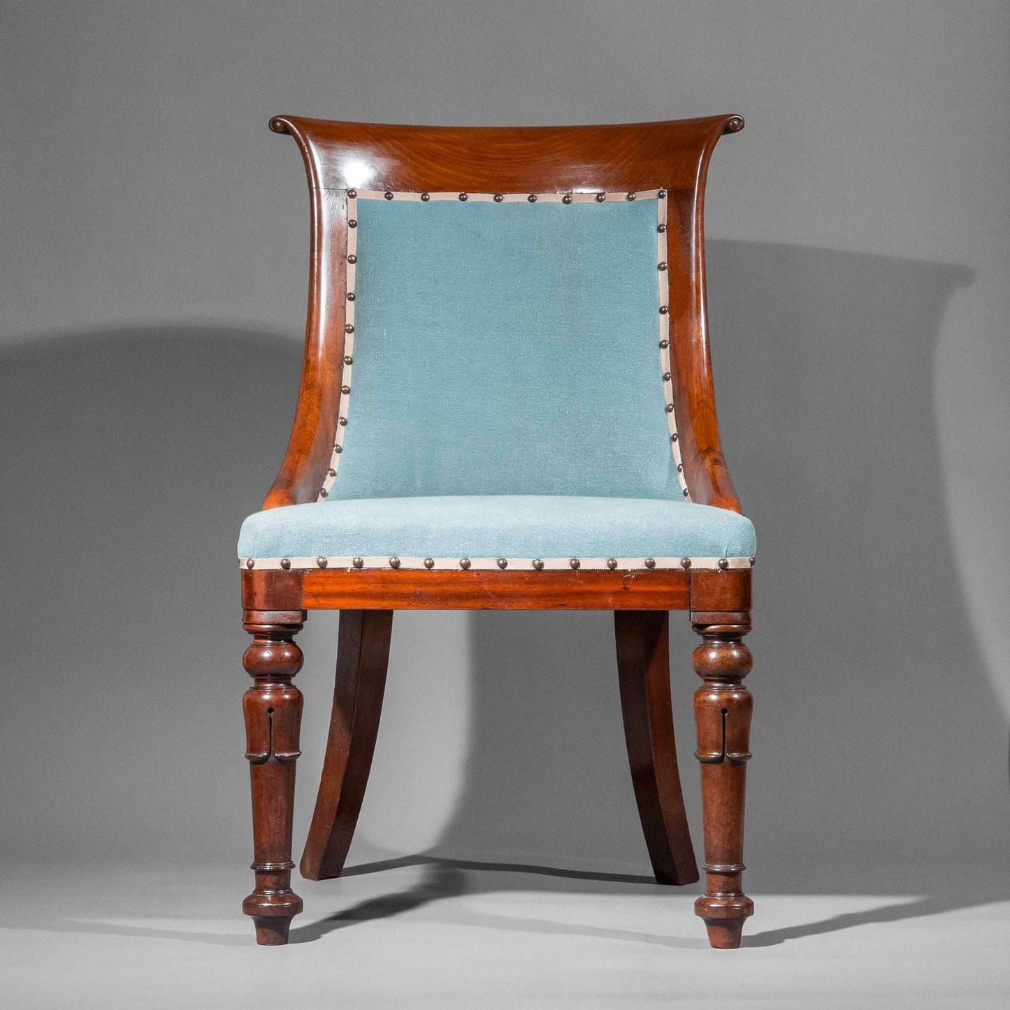 Pair of Regency Mahogany Chairs