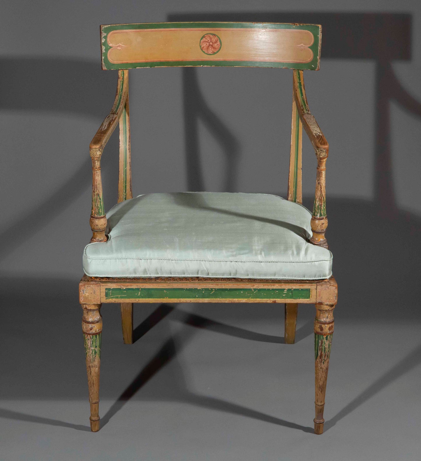 Early 19th Century Painted Armchair, attributed to Gillows