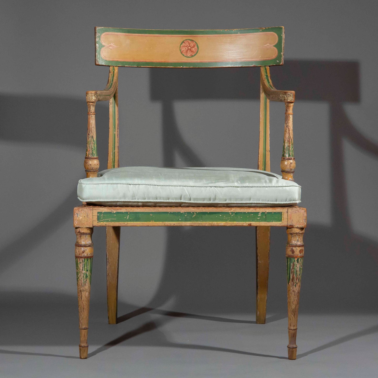 Early 19th Century Painted Armchair, attributed to Gillows
