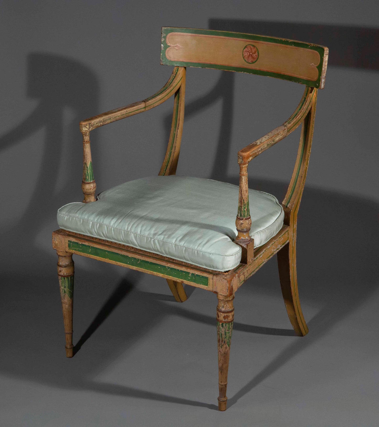 Early 19th Century Painted Armchair, attributed to Gillows
