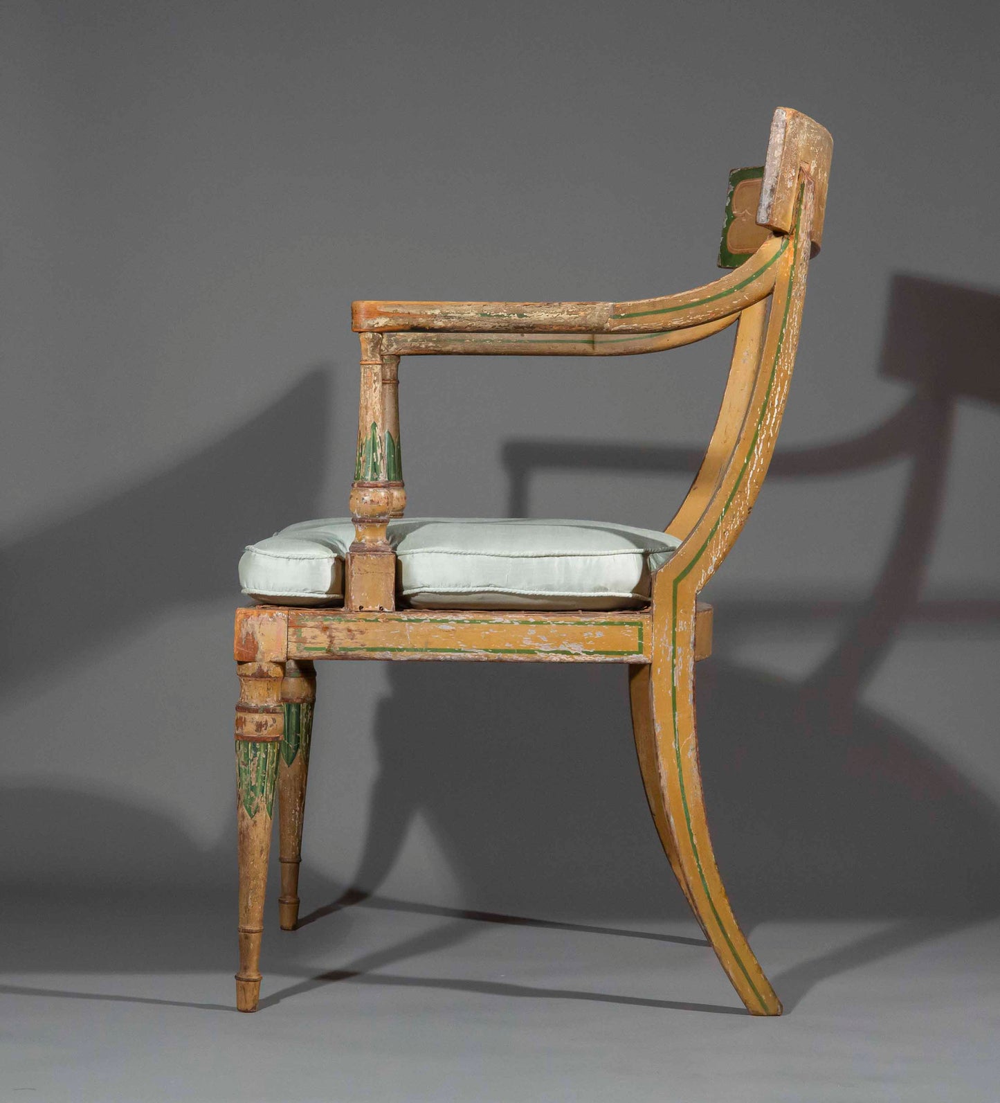 Early 19th Century Painted Armchair, attributed to Gillows
