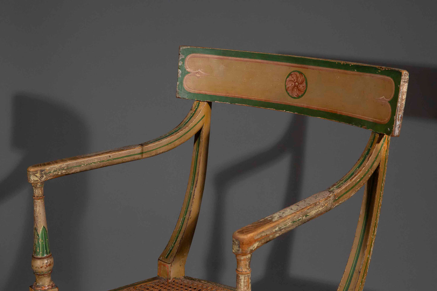 Early 19th Century Painted Armchair, attributed to Gillows