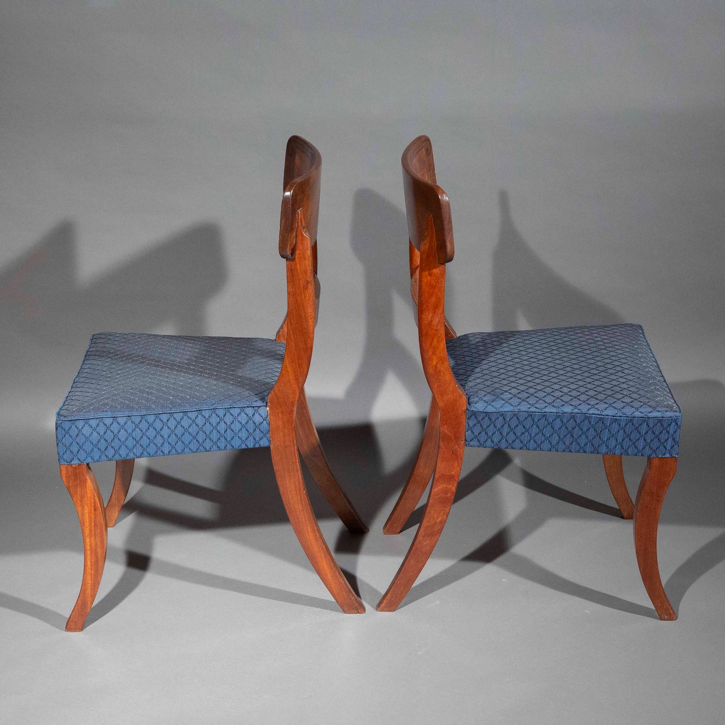 Pair of Regency Klismos Chairs
