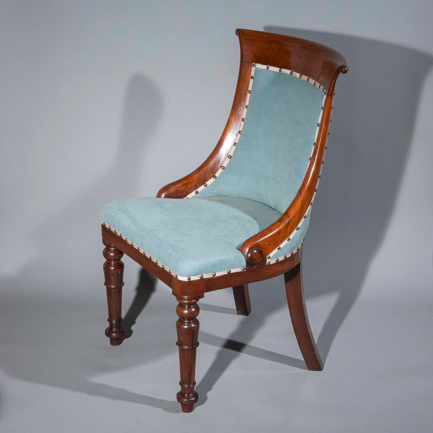 Pair of Regency Mahogany Chairs