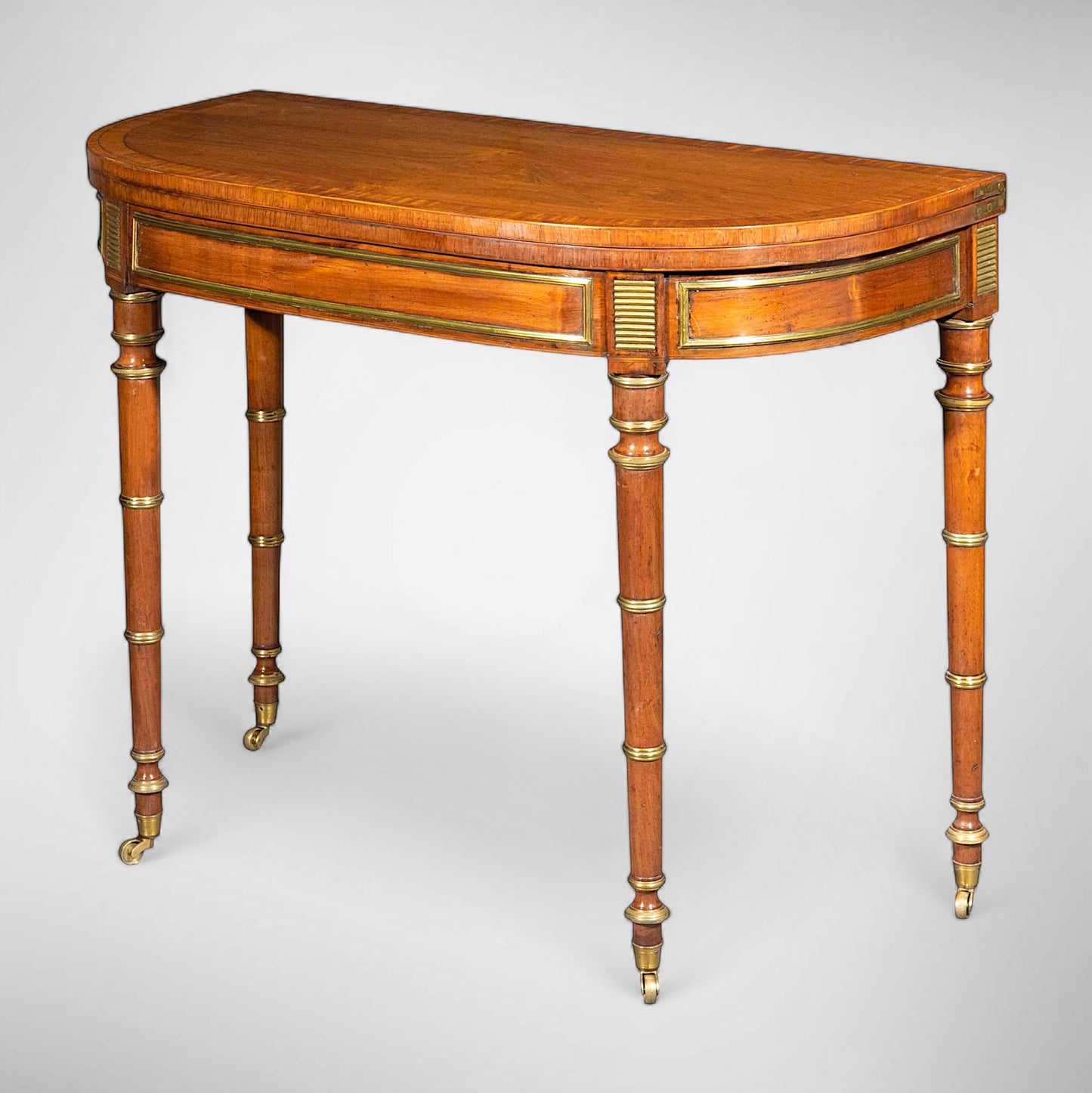 Fine Regency Card Table by John McLean