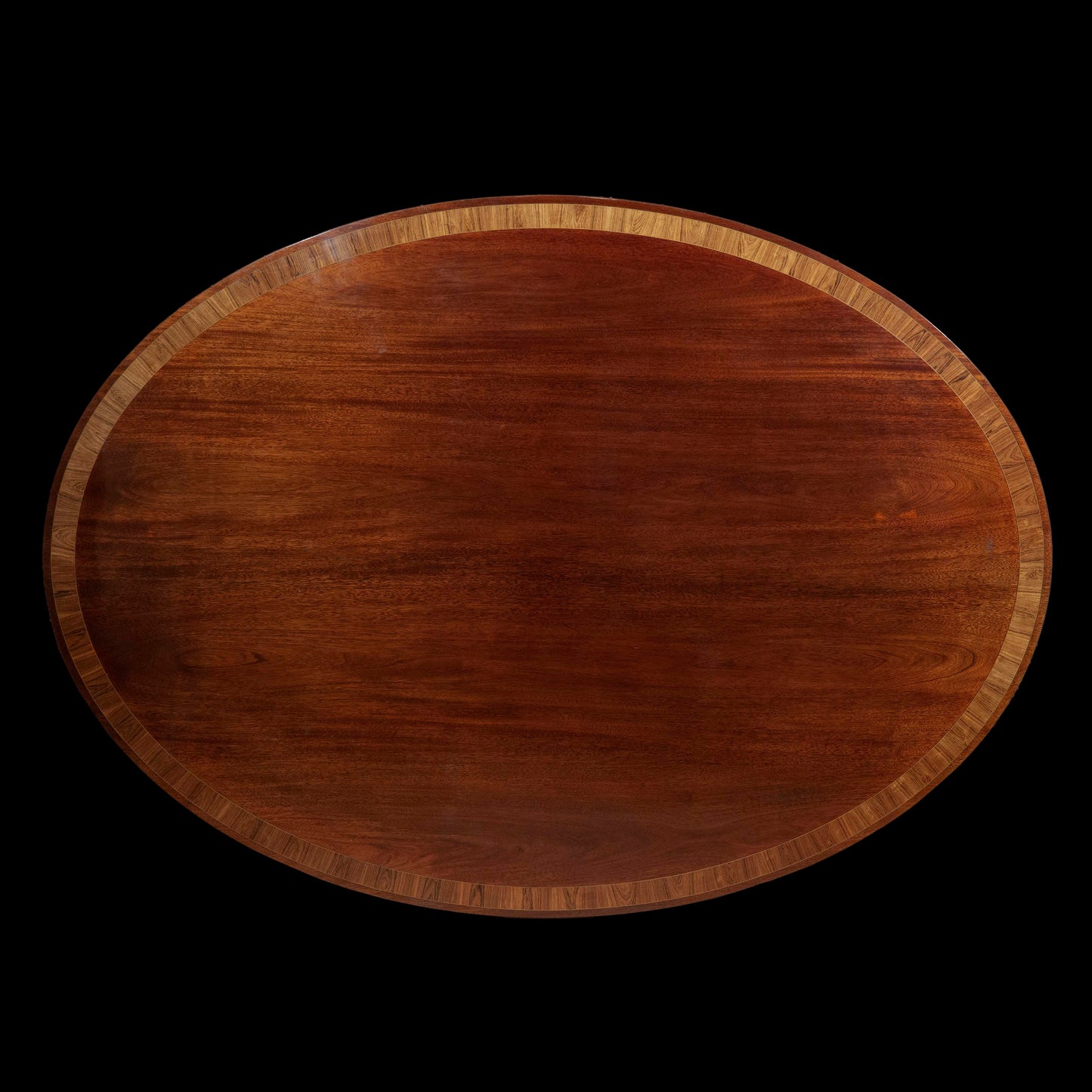 Regency Style Oval Dining Table for 8-10 People