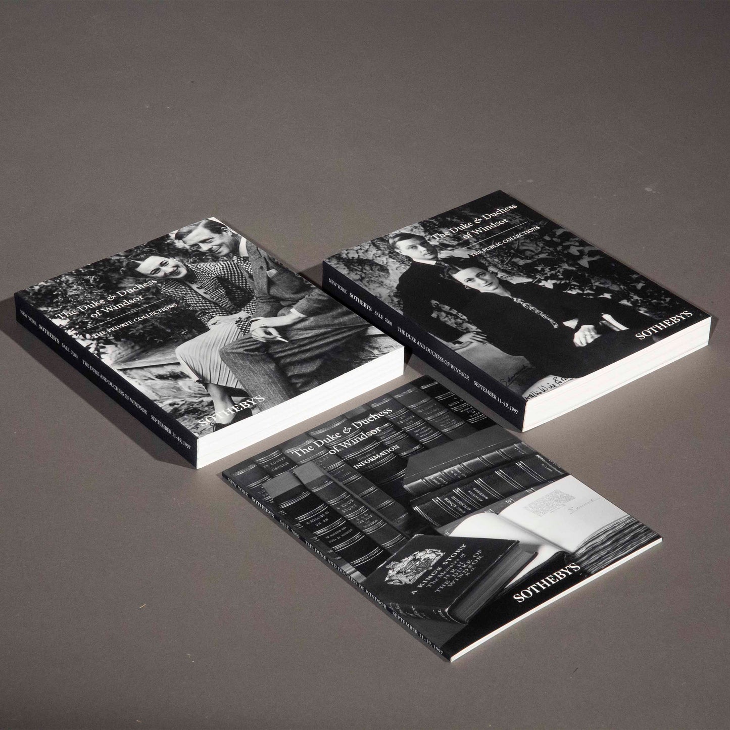The Duke and Duchess of Windsor Sotheby's Auction Catalogs
