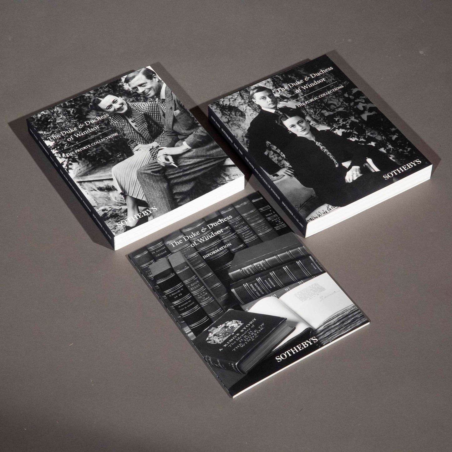 The Duke and Duchess of Windsor Sotheby's Auction Catalogs
