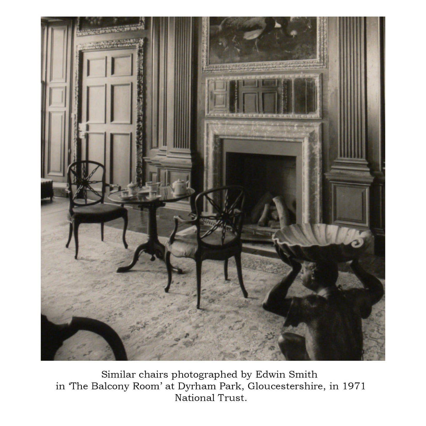 Pair of 19th Century Green Painted Chairs