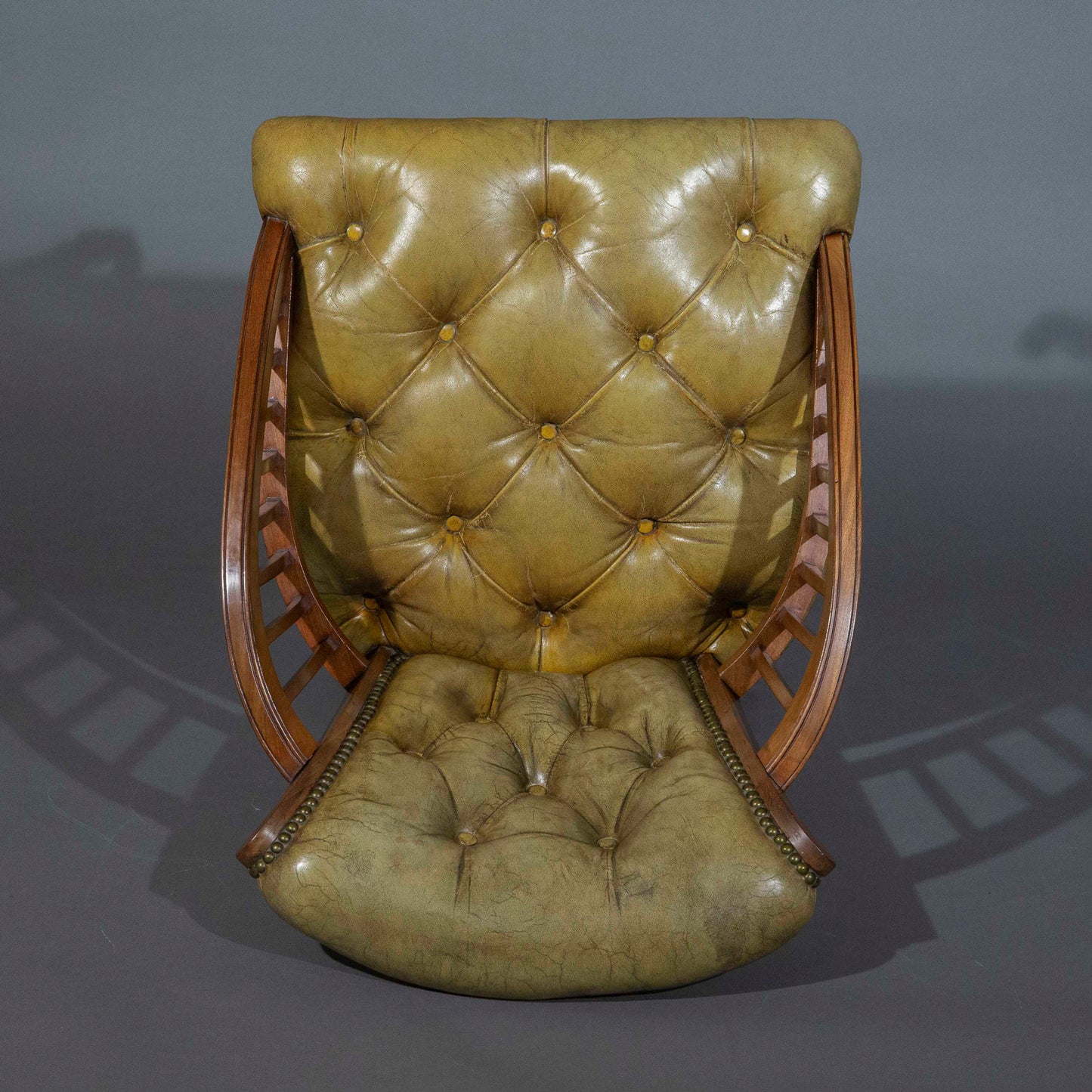 Unusual 19th Century Slipper Chair