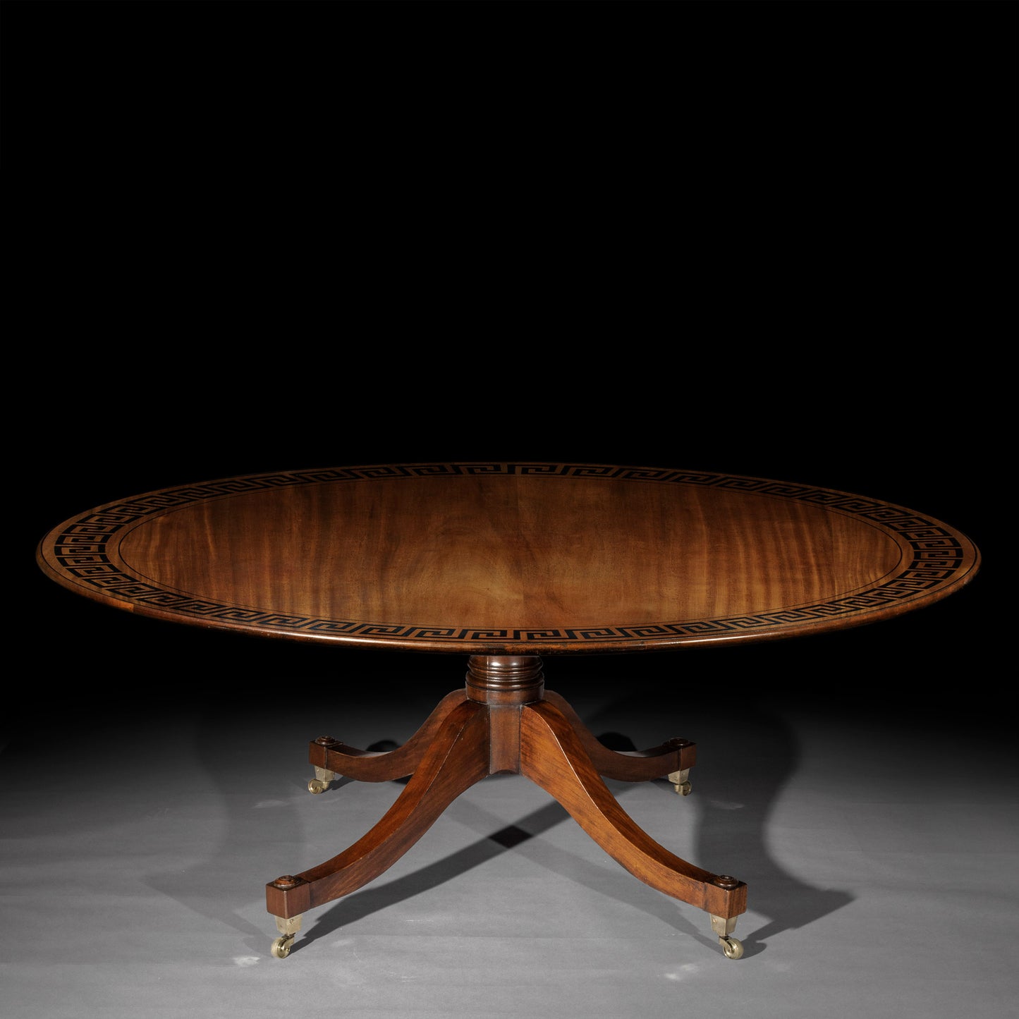 Regency Style Circular Dining Table for 8–10 Persons