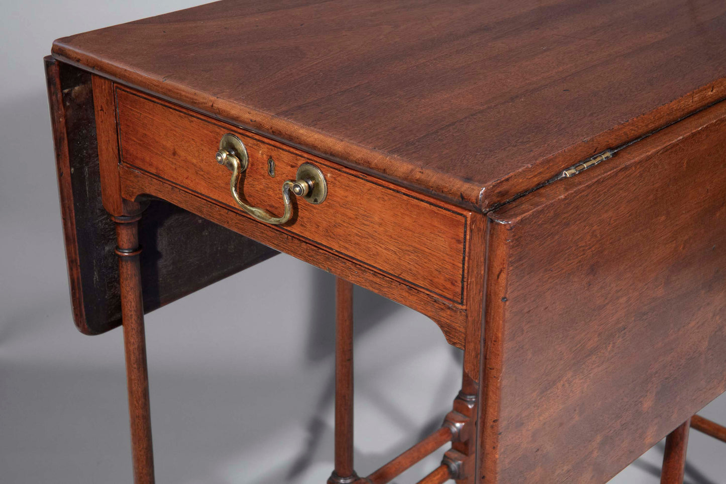 George III Mahogany Spider Leg Table