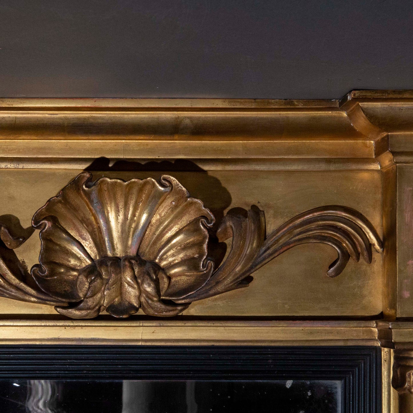 Regency Giltwood Overmantel Mirror