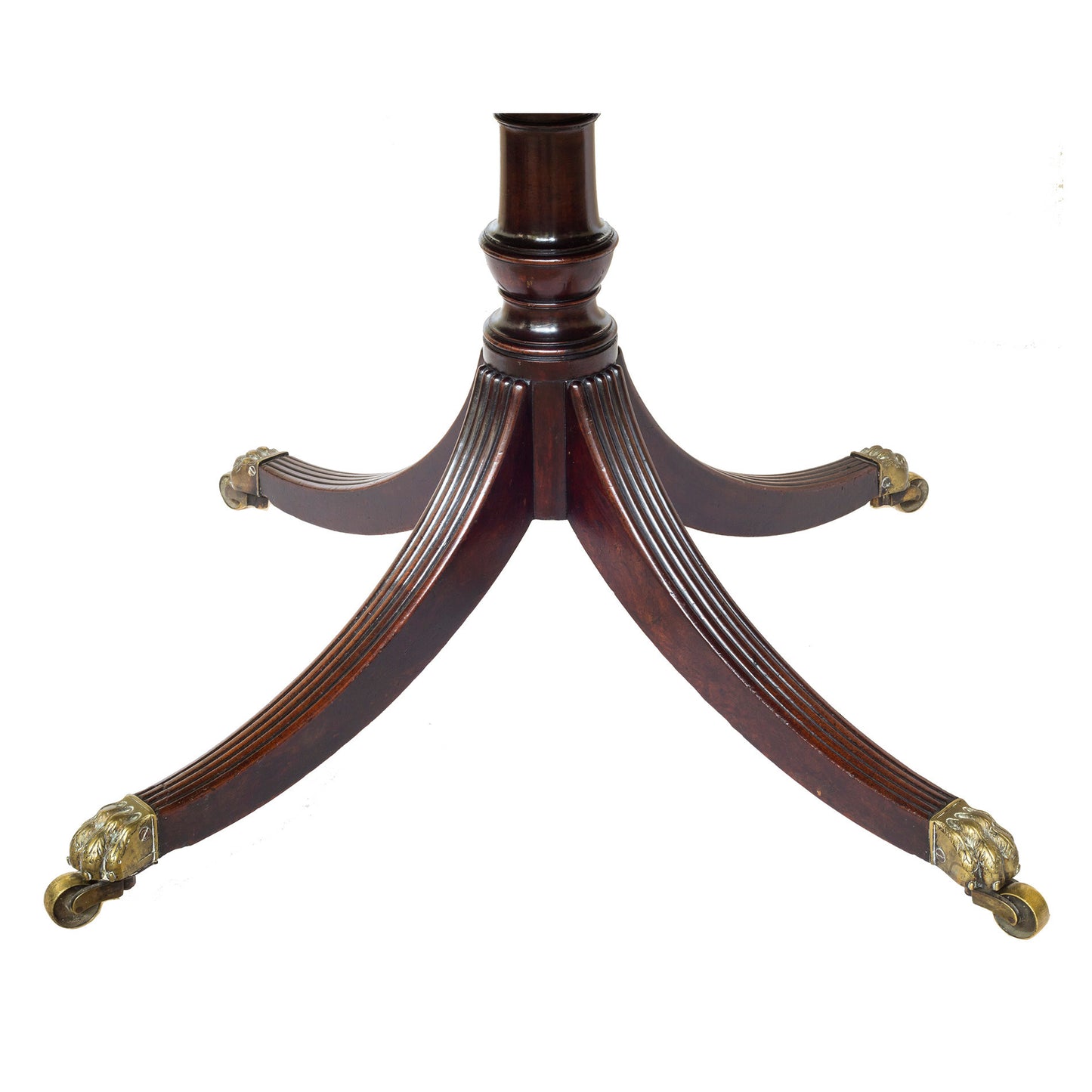 Fine George III Figured Mahogany Breakfast Table