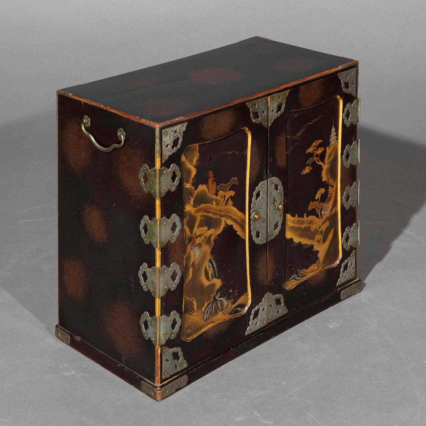 Fine 19th Century Japanese Lacquer Cabinet