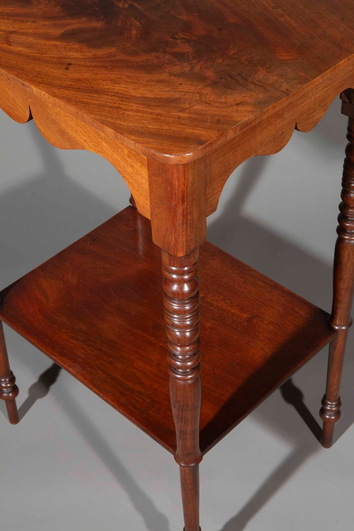 Near Pair of Regency Lamp Tables