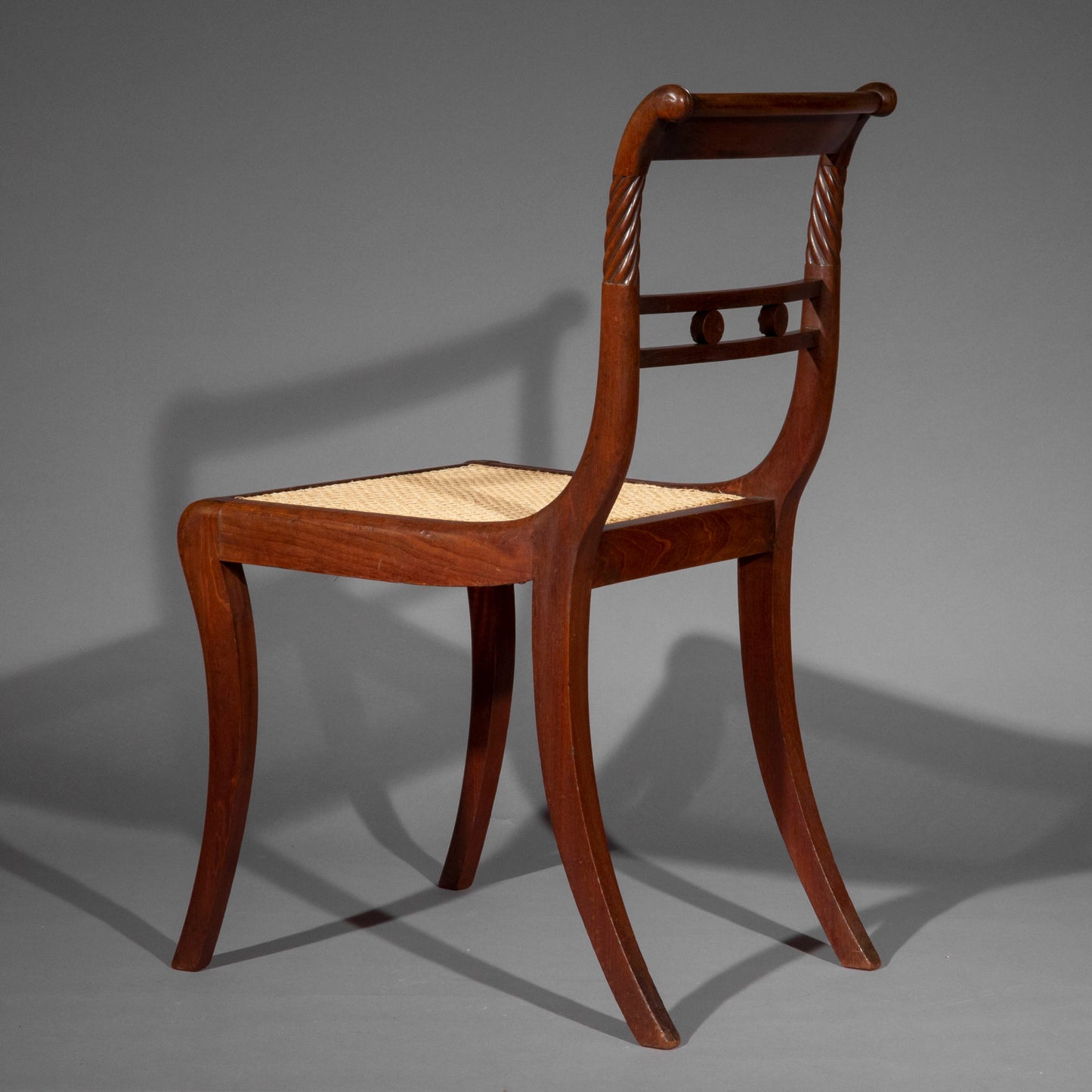 Set of Six Regency Klismos Chairs, attributed to Gillows