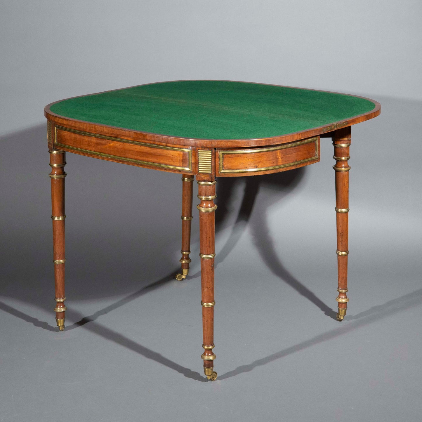 Fine Regency Card Table by John McLean