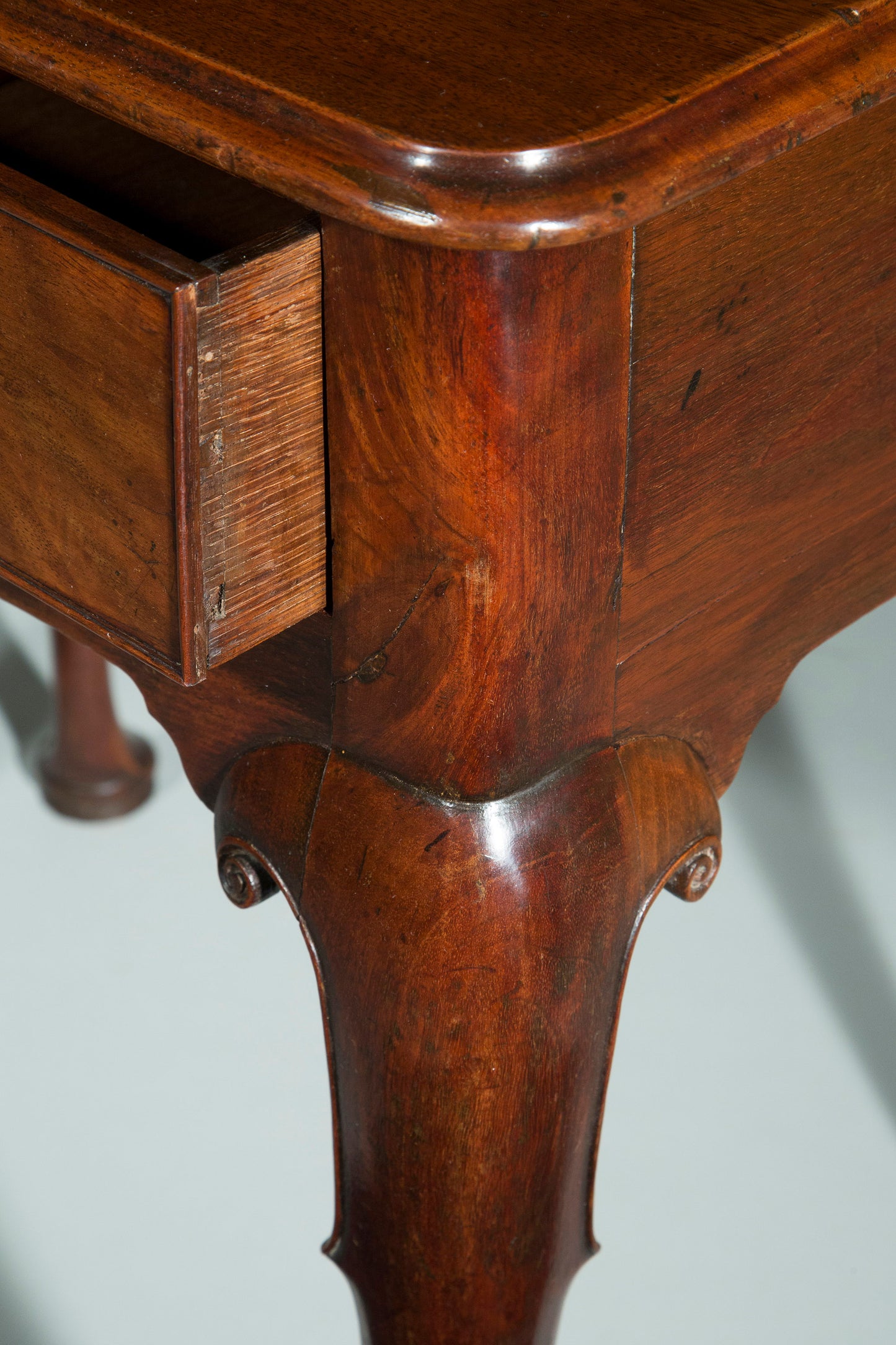 George II Walnut Lowboy