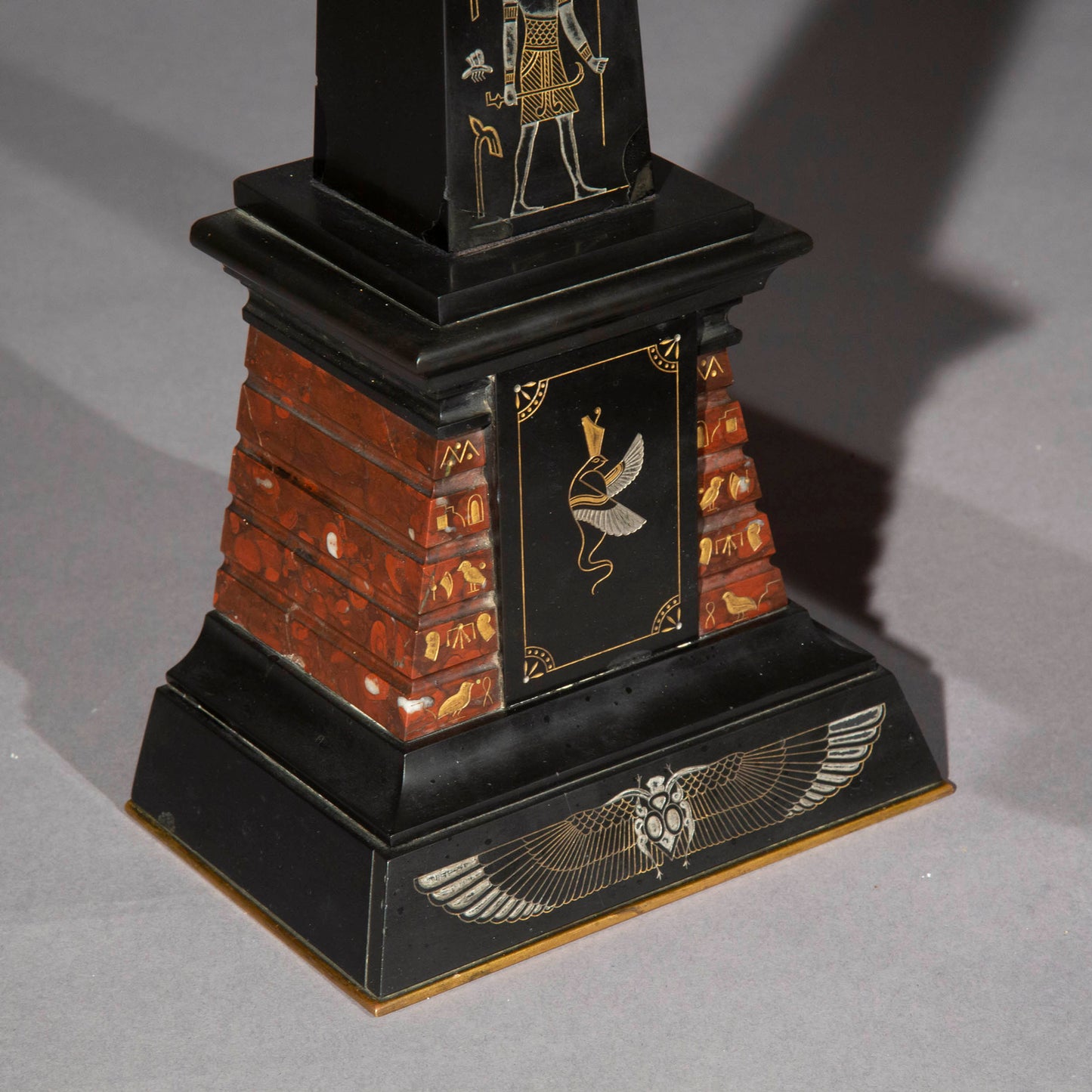 Pair of 19th Century Marble Obelisks