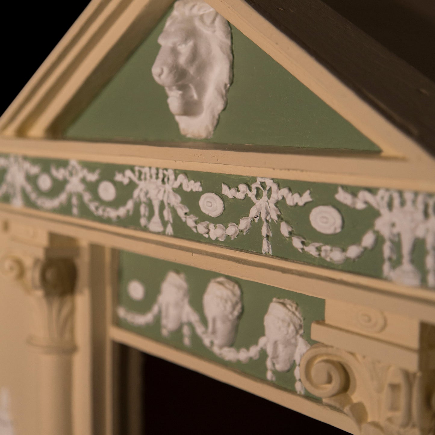 Antique Neoclassical Dog House