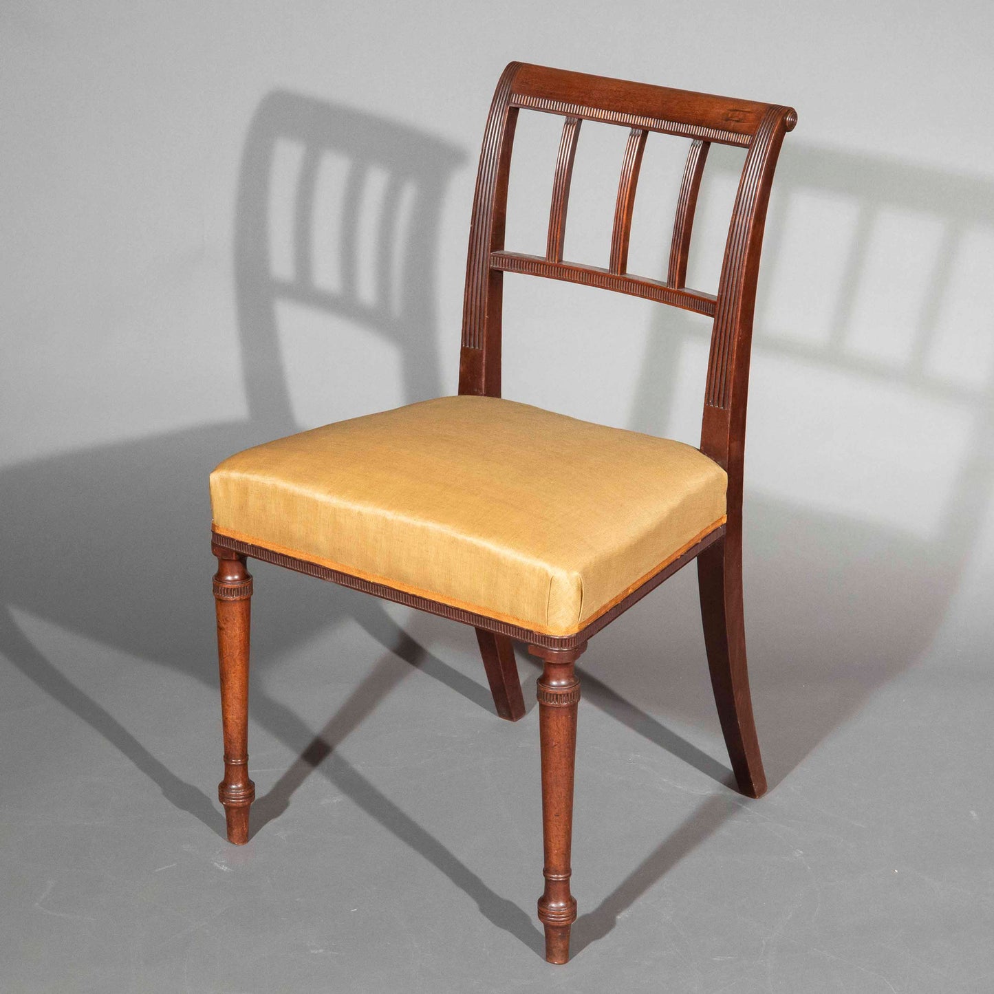 Two Pairs of George III Side Chairs