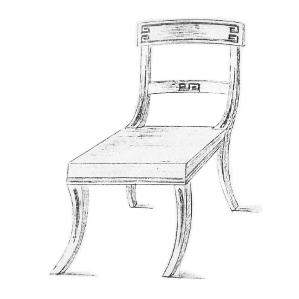 Set of Six Regency Klismos Dining Chairs, attributed to Gillows