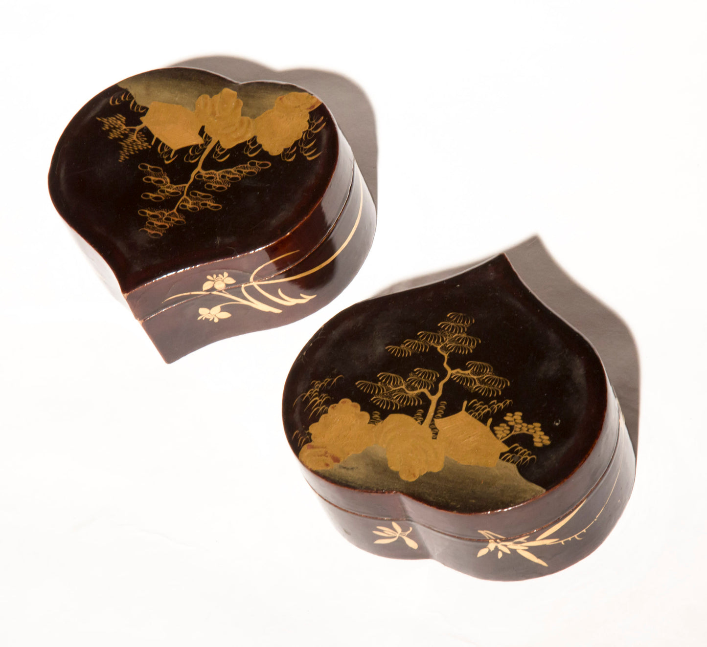 Pair of 19th century Japanese Lacquer Boxes
