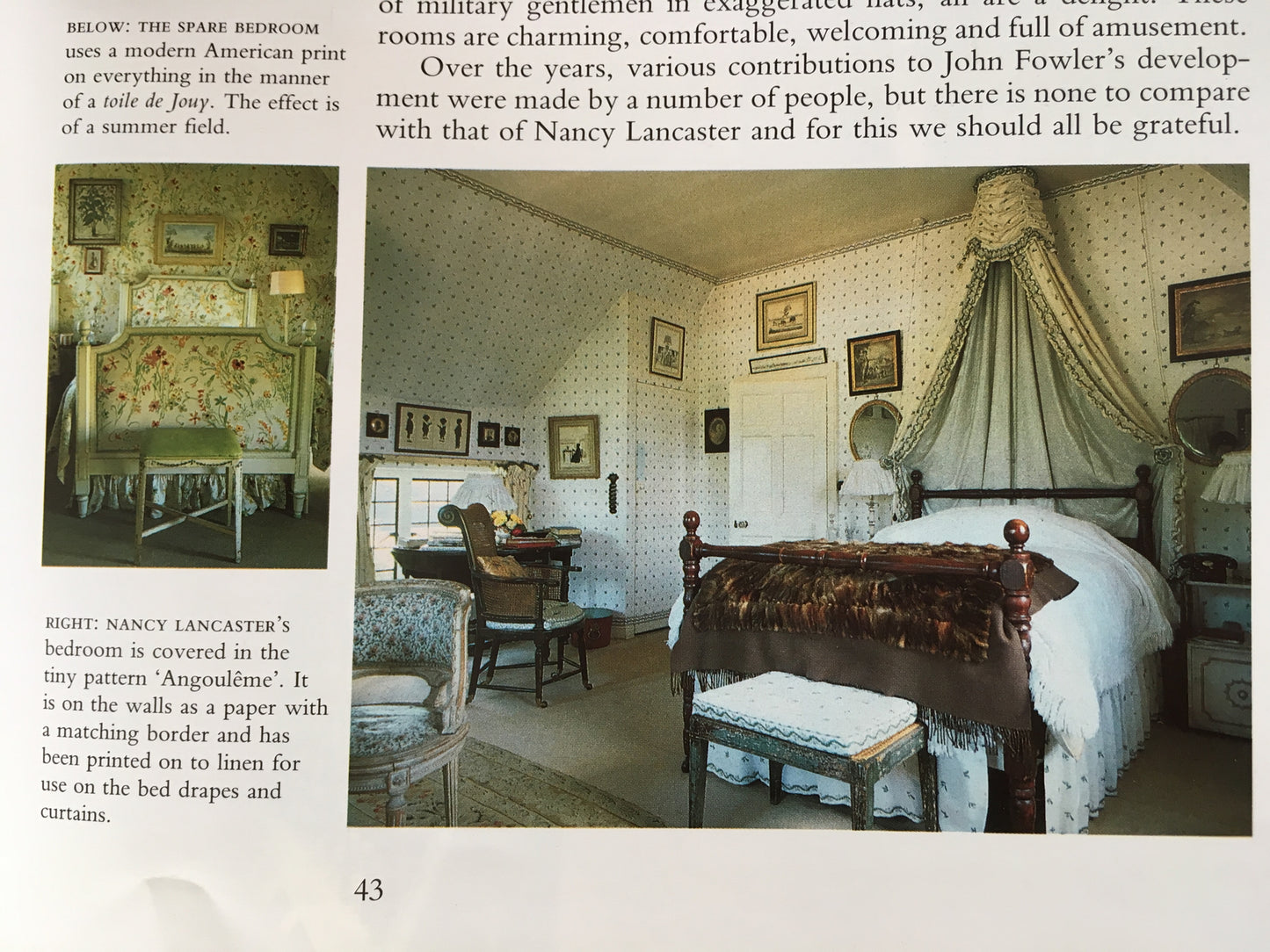 Nancy Lancaster Armchair